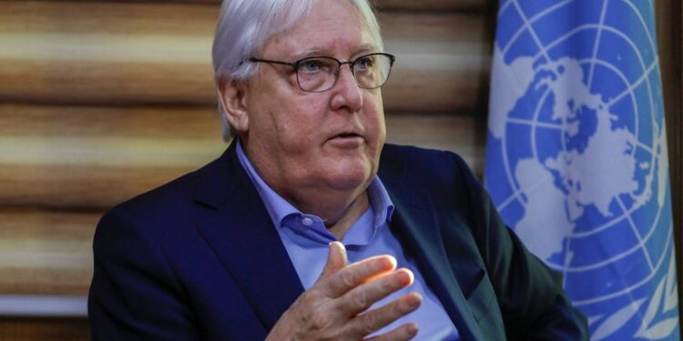 U.N. aid chief says world must remember those displaced by quake in Turkey and Syria