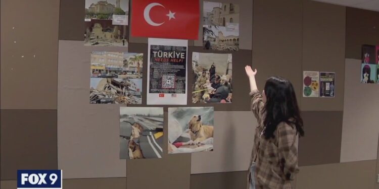 Foreign exchange student help raise money for Turkey – FOX 9 Minneapolis-St. Paul