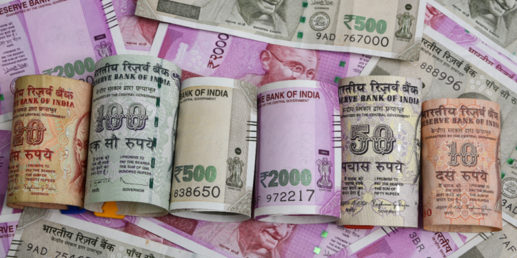 Rupee falls 24 paise to close at 82.44 against US dollar