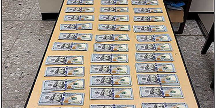 Washington Dulles International Airport officials seize $130,000 in unreported cash