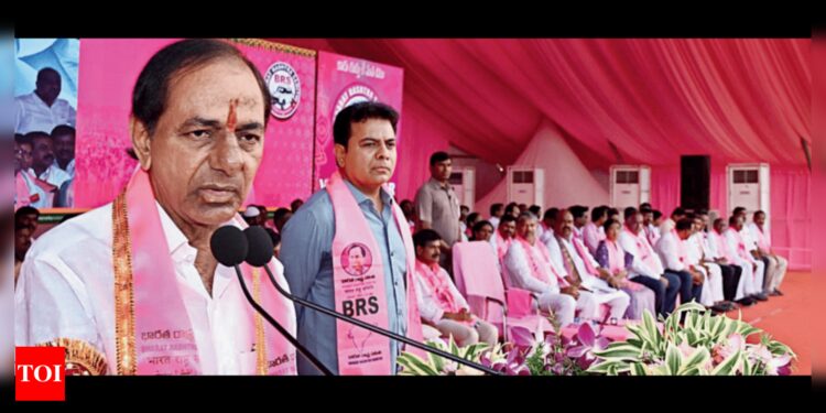 Do you want Cong’s ‘broker raj’ or people’s govt: KCR to voters | Hyderabad News