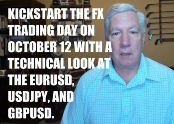 Kickstart your FX trading on October 12 with a technical look at EURUSD, USDJPY and GBPUSD