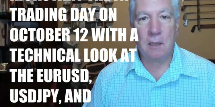 Kickstart your FX trading on October 12 with a technical look at EURUSD, USDJPY and GBPUSD