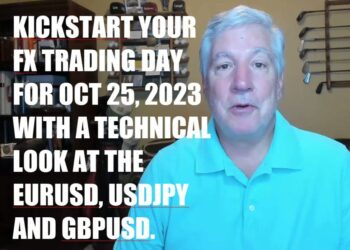 Kickstart your FX trading for October 25 with technical look at EURUSD, USDJPY and GBPUSD