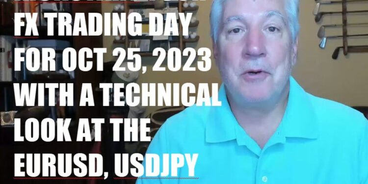 Kickstart your FX trading for October 25 with technical look at EURUSD, USDJPY and GBPUSD