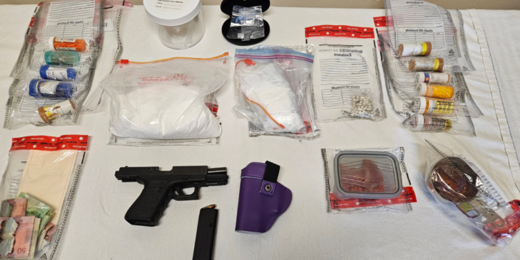 Kitchener men arrested after drugs and firearms seized by WRPS