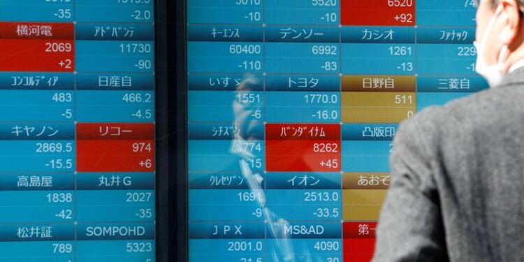 Asian shares bounce on global tech rally, yen loser of the week -January 18, 2024 at 09:02 pm EST