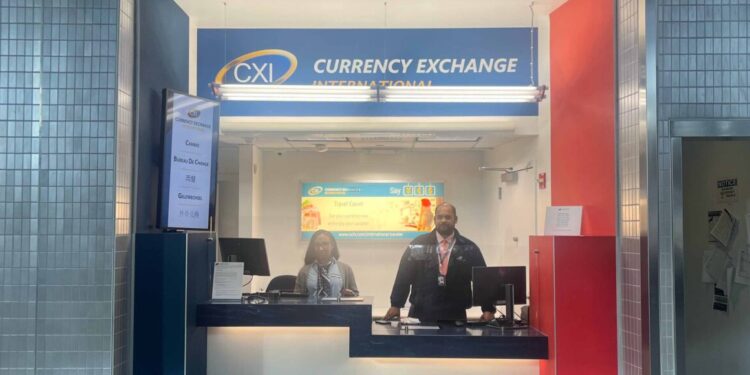 Foreign currency exchange now available at Philadelphia International Airport via Currency Exchange International