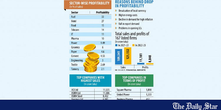 Corporate profit squeezed by energy cost, currency shock