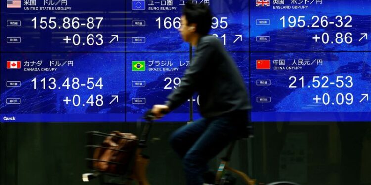 Yen slide beyond 155 is a pain point for half of Japan firms, Reuters survey shows – Reuters poll