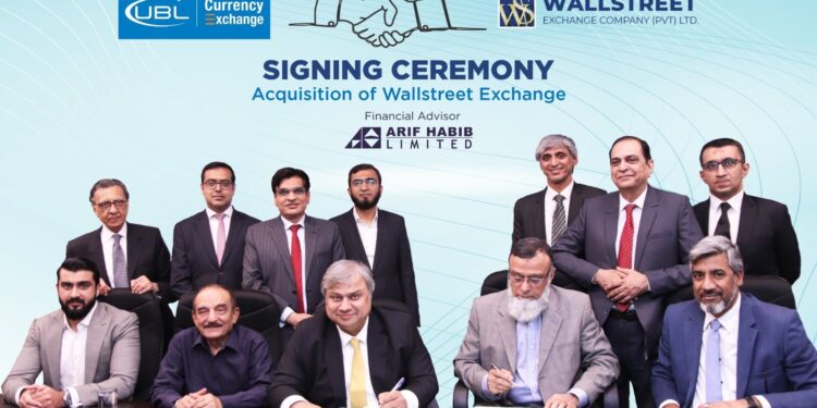 UBL Currency Exchange to take over Wallstreet Exchange