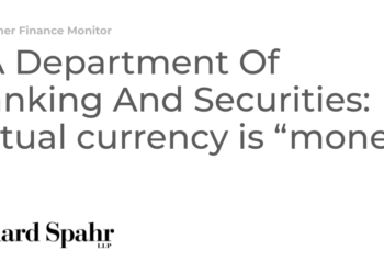 PA Department Of Banking And Securities: virtual currency is “money”