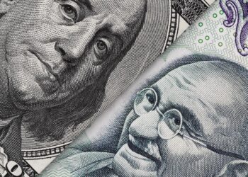 Indian Rupee Falls To Record Low Against US Dollar