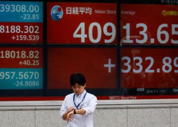 Asia stocks notch records; pound calm after Labour landslide