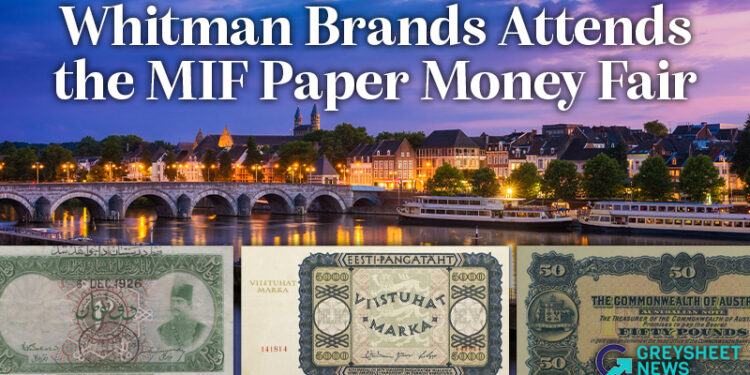 Whitman Brands Attends The MIF Paper Money Fair In The Netherlands