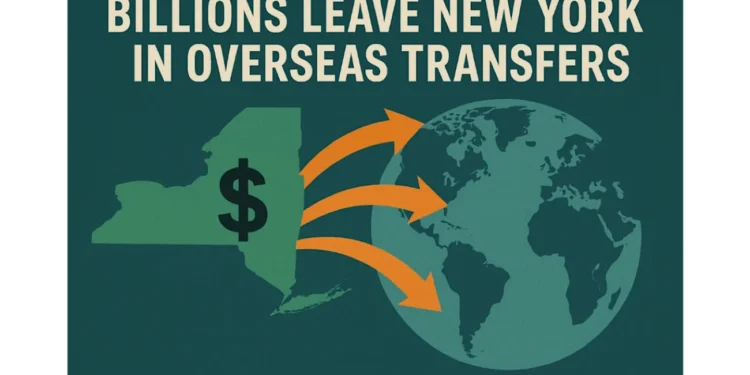 Billions Leave New York in Overseas Transfers