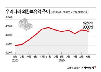 “Due to Foreign Exchange Swap with National Pension Service…” Foreign Exchange Reserves Decrease by $880 Million in May