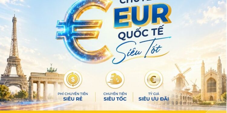 PVcomBank offers preferential international money transfer fees in EUR, recipients enjoy the full value of the deposit