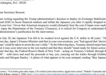 Election 2026: Cooper headliner fails on currency asset exchange, Bessent says | APG State News
