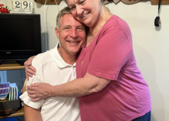 Former exchange student reunites with host
