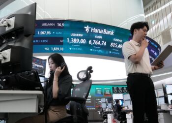 Asian shares are mixed following Wall Street losses as US Tr…