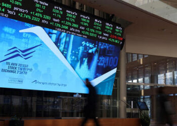 Tel Aviv Stock Exchange Friday trading surges 173% as foreign investors pile in
