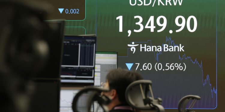 Korean firms delay converting dollars into won as local currency strengthens
