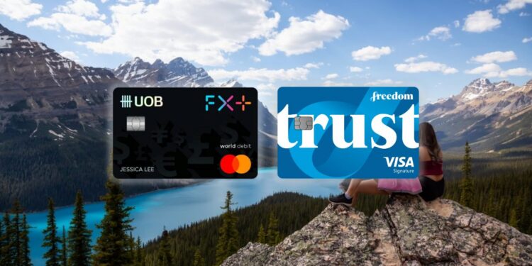 Which cards have no foreign currency transaction fees?